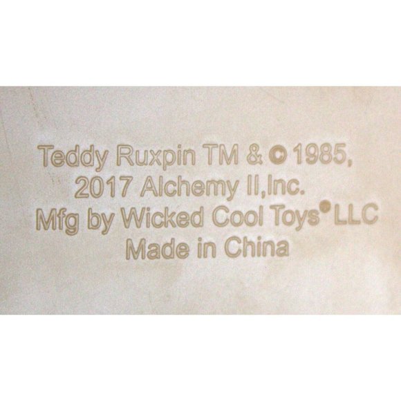 Teddy Ruxpin 2017 Talking Bear Bluetooth Plush Stuffed Animal Wicked Cool Toys - Picture 15 of 16